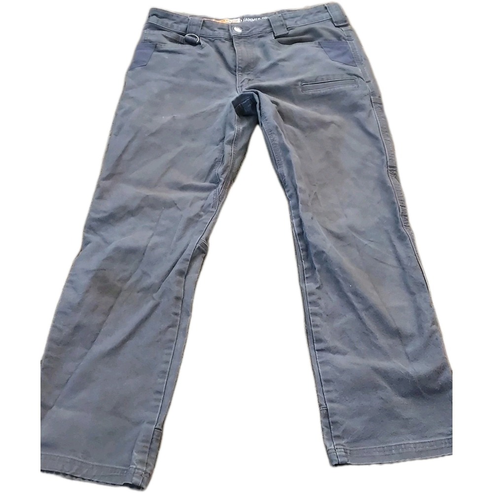 Noble Outfitters Cargo Gray Full Flexx HD Hammer Drill Canvas Men's 32x32 *damag